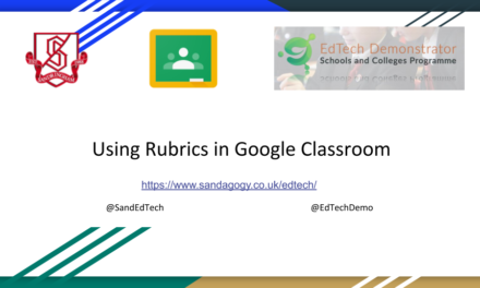 Using Rubrics in Google Classroom