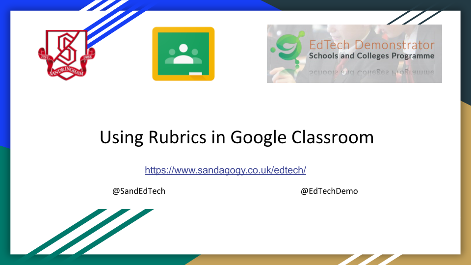Using Rubrics in Google Classroom