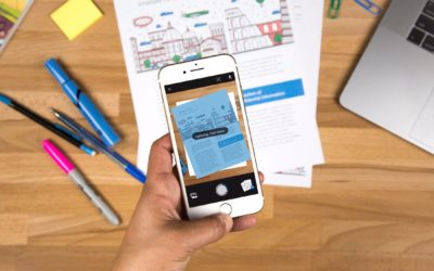 Scanning paper documents to pdf